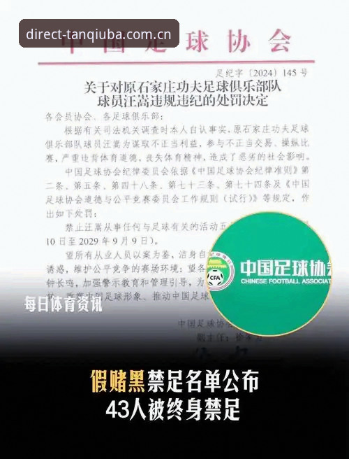 足协禁足令深度对比：终身禁赛vs五年禁赛，中国足球反腐风暴下的行业警示